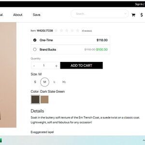 Savvi Suede Coat